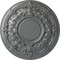 Ekena Millwork Jackson Ceiling Medallion (Fits Canopies up to 13 1/2"), Hand-Painted Platinum, 32 3/4"OD x 2 1/2"P CM32JAPLS - alternate 1